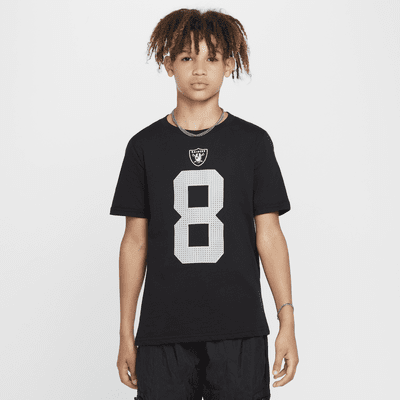 Josh Jacobs Las Vegas Raiders Nike NFL póló nagyobb gyerekeknek