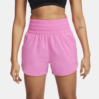 Nike One Women's Dri-FIT Ultra High-Waisted 3" Brief-Lined Shorts