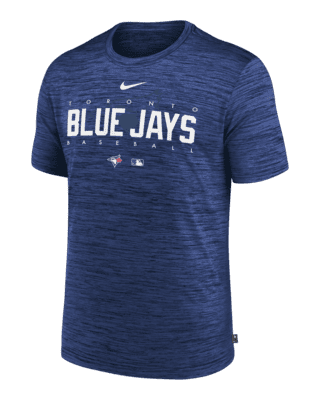 Men's Toronto Blue Jays Nike White Practice Performance T-Shirt