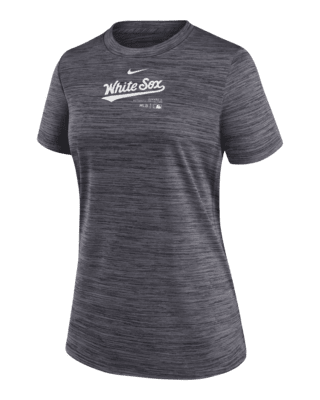 Женская футболка Chicago White Sox Authentic Collection Practice Velocity Nike Dri-FIT MLB