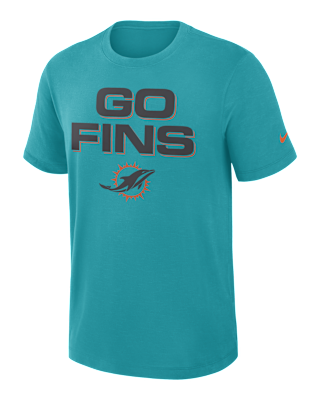 Мужская футболка Miami Dolphins Rivalries Collection Slub Nike Dri-FIT NFL