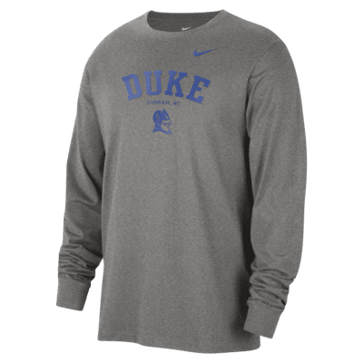 Duke Men's Nike College Crew-Neck Long-Sleeve T-Shirt