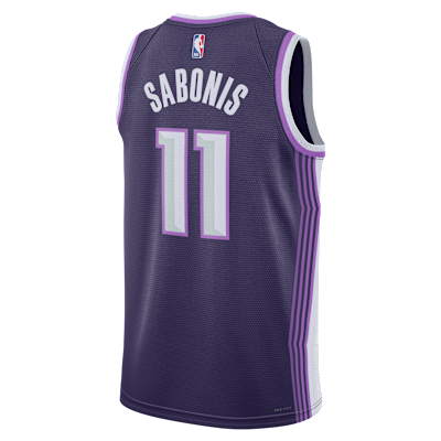 Jersey Nike de la NBA Swingman para hombre Domantas Sabonis Sacramento Kings City Edition