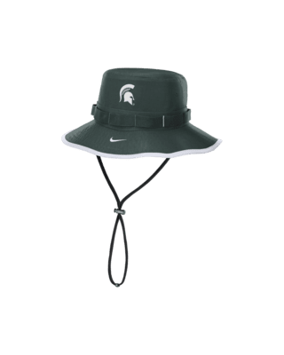 Мужские  Michigan State Spartans On-Field Apex Boonie Nike Dri-FIT College Bucket Hat