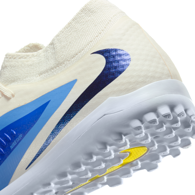 Tacos de fútbol para pasto sintético (turf) Nike Phantom 6 High Academy