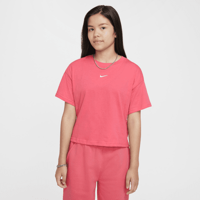 Playera para niña talla grande Nike Sportswear Essential