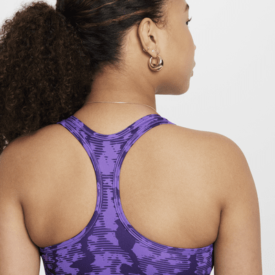 Brassière de sport réversible Nike Swoosh pour fille