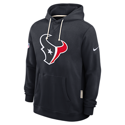 Houston Texans Initial Home Sideline Men's Nike Dri-FIT NFL Pullover Hoodie