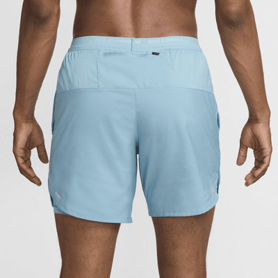 Nike Stride Dri-FIT 2-in-1 hardloopshorts voor heren (18 cm)