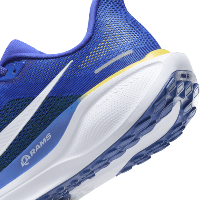 Tenis de correr en pavimento para hombre Nike Pegasus 41 NFL Los Angeles Rams