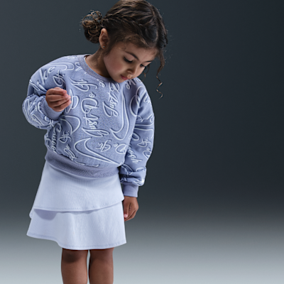 Conjunto de scooter de dos piezas Floral Futura para infantil Nike Swoosh On Pointe
