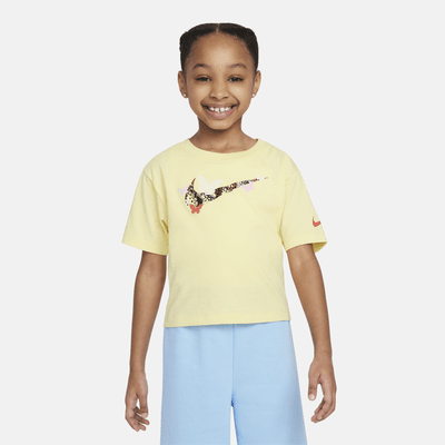 Playera con gráfico para niño talla pequeña Nike Meta-Morph