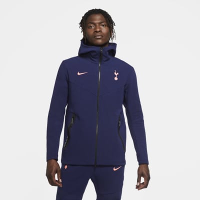 Tottenham Hotspur Tech Pack hettejakke med hel glidelås til Tottenham Fleece Hoodie Hettegenser