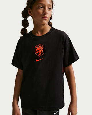 Детская футболка Netherlands Premium Goalkeeper Big Kids' Nike Soccer