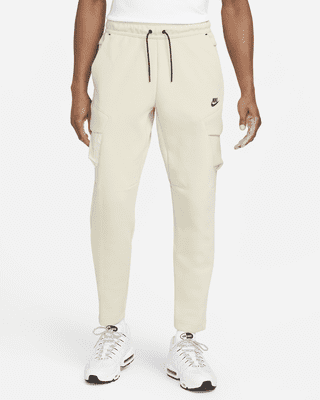 nike cargo pocket joggers in oatmeal