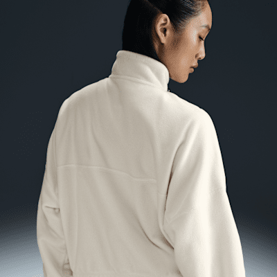 Nike One Women's Therma-FIT Oversized 1/2-Zip Fleece Top