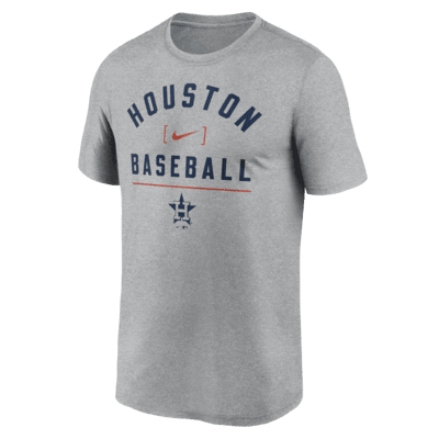 Houston Astros Arch Baseball Stack Men's Nike Dri-FIT MLB T-Shirt