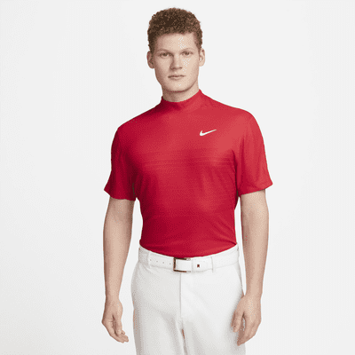 Nike Dri-FIT ADV Tiger Woods Men's Mock-Neck Polo.