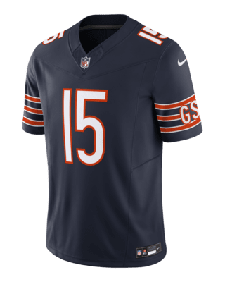 Мужские джерси Rome Odunze Chicago Bears Nike Dri-FIT NFL Limited Jersey