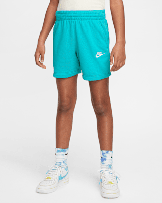 Подростковые шорты Nike Sportswear Club Fleece Big Kids' (Girls') 5" French Terry Shorts