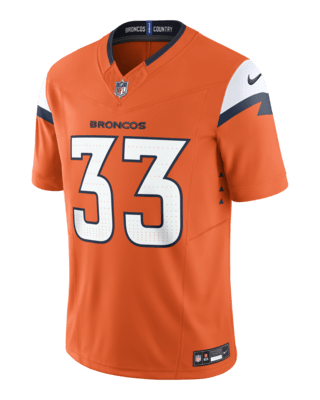 Мужские джерси Javonte Williams Denver Broncos Nike Dri-FIT NFL Limited Football Jersey для футбола