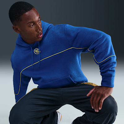 Męska bluza piłkarska z kapturem Nike Club Total 90
