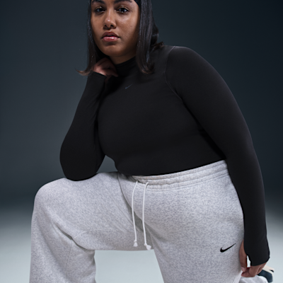 Nike Sportswear Phoenix Fleece damesbroek met hoge taille (Plus Size)