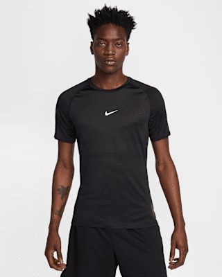 Мужские шорты Nike Pro Breathe Slim-Fit Short-Sleeve Top