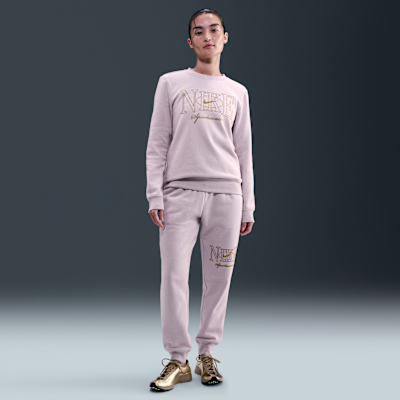 Nike Sportswear Club Fleece Women's Pullover Crew-Neck Sweatshirt