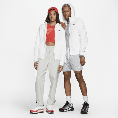 Nike Sportswear Club Fleece-hættetrøje med lynlås til mænd