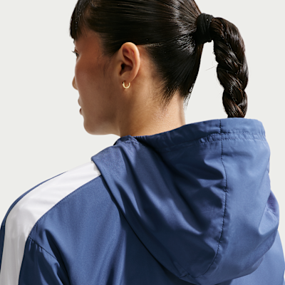 나이키 스포츠웨어 클래식 우븐 여성 루즈 UV 프로텍션 후드 재킷