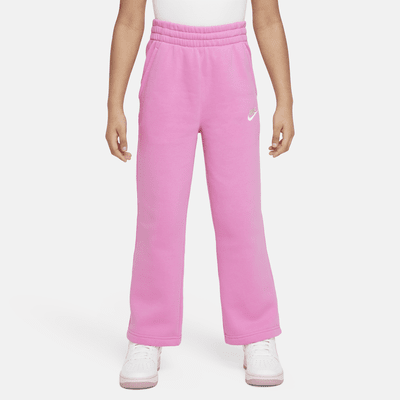 Nike Sportswear Club Fleece Big Kids' (Girls') Wide-Leg Pants