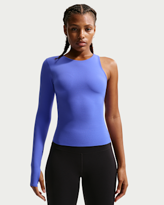Женские  Nike Zenvy Dri-FIT One-Sleeve Top