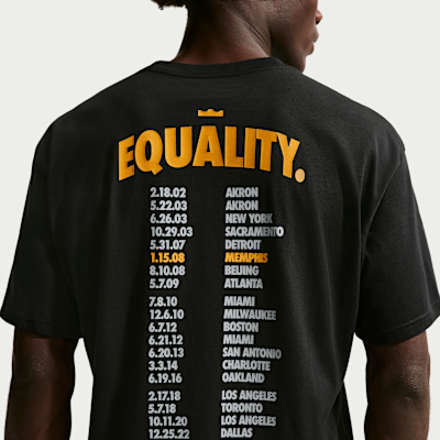 LeBron "Honor the King" Nike Basketball-T-Shirt (Herren)