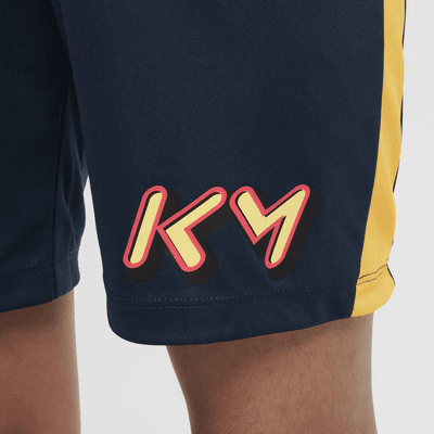 Spodenki piłkarskie dla dużych dzieci Dri-FIT Kylian Mbappé Academy23