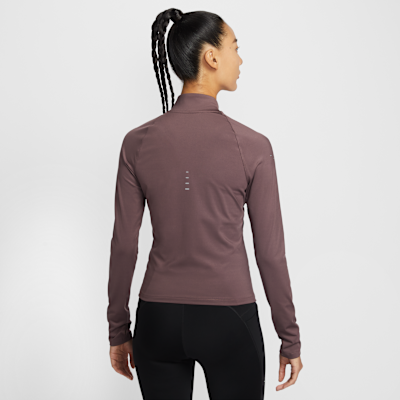 ナイキ スウィフト ウィメンズ Dri-FIT フルジップ ミッドレイヤー ランニングトップ