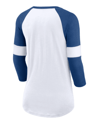 NFL Men's Indianapolis Colts T-Shirt Raglan Baseball 3/4 Long