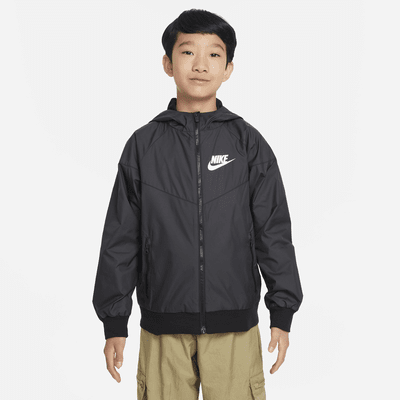 Nike Sportswear Windrunner Big Kids' (Boys') Loose Hip-Length Hooded Jacket