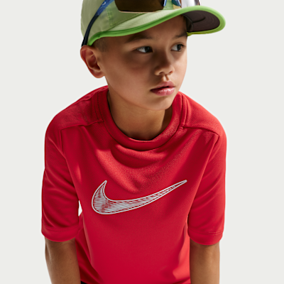 Nike Multi 大童 (男童) Dri-FIT 短袖訓練上衣