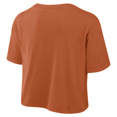 Texas Athletic Prep Arch Women's Nike Dri-FIT College Cropped T-Shirt