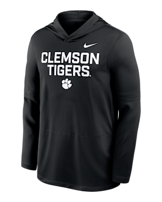 Мужские  Clemson Sideline Nike Dri-FIT College Long-Sleeve Hooded Top