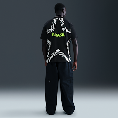 Brazil Premium Goalkeeper Men's Nike Soccer T-Shirt