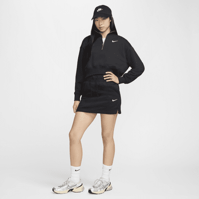 กระโปรงมินิสเกิร์ตทรงเข้ารูปผู้หญิง Nike Sportswear Phoenix Fleece