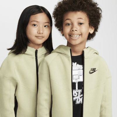 Ensemble deux pièces avec sweat à capuche Nike Sportswear Tech Fleece Full-Zip Set pour enfant