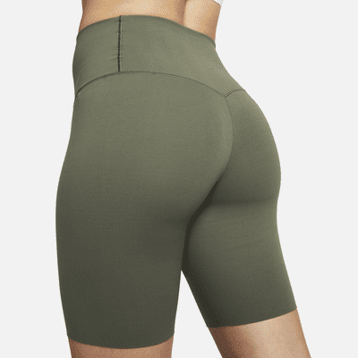 Shorts de ciclista de cintura alta de 20 cm con soporte suave para mujer Nike Zenvy