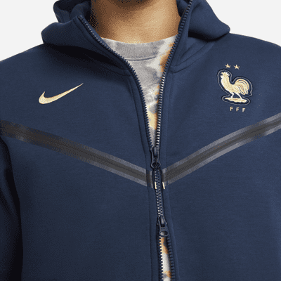 Sudadera con gorro de Tech Fleece con cierre completo Nike para hombre de Francia