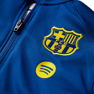 Chándal de fútbol de tejido Knit Nike Strike FC Barcelona Dri-FIT - Bebé y niño/a