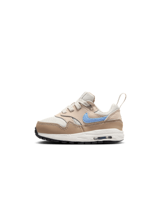 Air Max 1 EasyOn Baby/Toddler Shoes. Nike ID