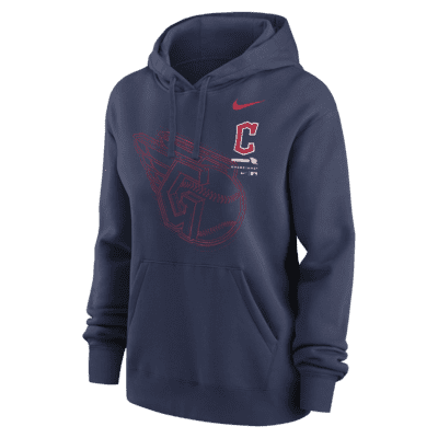 Nike Big Game (MLB Cleveland Guardians) Women's Pullover Hoodie. Nike.com