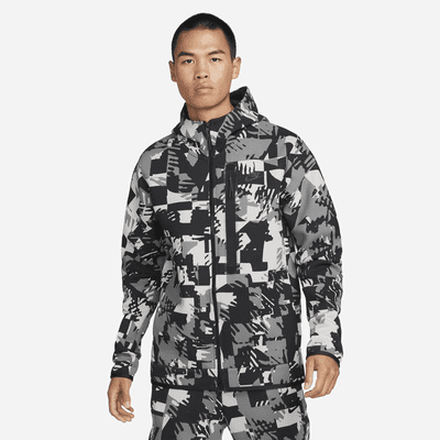 camo tech fleece hoodie